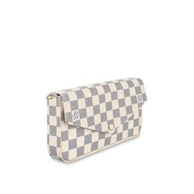 LV сумка с цепочкой в клетку Размеры： 21,0 x 12,0 x 3,0 см (Длин