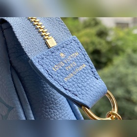 LV Артикул： M80501 Летняя синяя сумка Mini Pochette Accessoires 