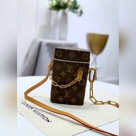LV Модель M44914 Мужская сумка Phone Box от арт-директора Вирджил