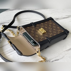 LV Артикул： M63913 Старинный Trunk Vertical сумка на цепочке Из