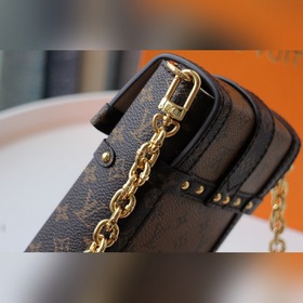 LV Артикул： M67873 Желтый Trunk Vertical сумка на цепочке Изгото