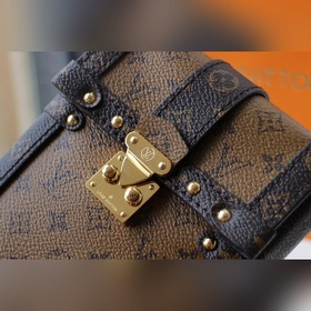 LV Артикул： M67873 Желтый Trunk Vertical сумка на цепочке Изгото