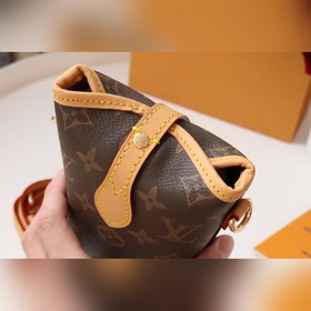 LV Артикул： M80874 Сумка через плечо Fold Me Сумка из парусины 
