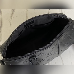 LV Модель： M57955 Черная сумка City Keepall Изготовлена из кожи 