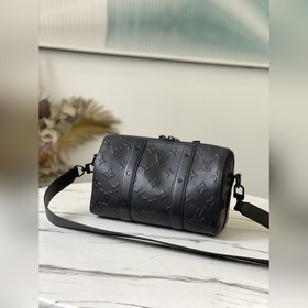 LV Модель： M57955 Черная сумка City Keepall Изготовлена из кожи 