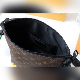LV Артикул： M57966  Почтовая сумка Классическая сумка из смешан