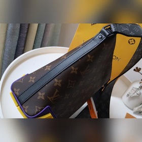 LV Артикул： M57966  Почтовая сумка Классическая сумка из смешан