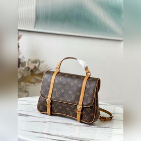 LV Артикул： M45380 [Модель с винтажным принтом] [сумка под мышк