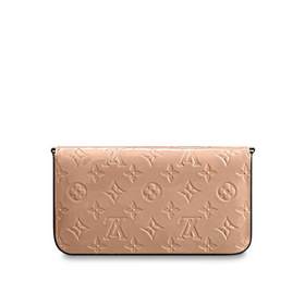LV Monogram Vernis лакированная кожа с цепочкой, мини-сумка Разме