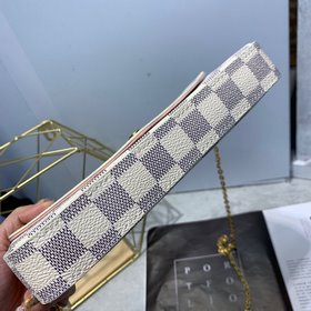LV Модель M61276 Белая сумка Felicie — элегантная и роскошная С 