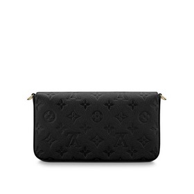 LV Monogram Empreinte кожа - Кожаная сумка с цепочкой Отделка из 