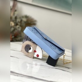 LV Модель： M80498 Синий Специальная модель Félicie Pochette сумк