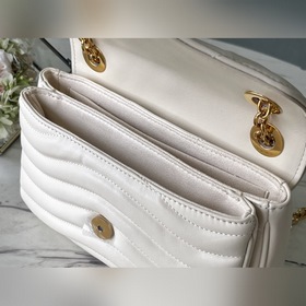 LV Артикул： M20687 Белый Маленькая сумка на цепочке Сочетает в 