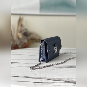 LV Модель： M59077 Синий Короткая сумка на цепочке Маленькая сумк