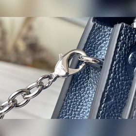 LV Модель： M59077 Синий Короткая сумка на цепочке Маленькая сумк