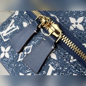 LV Модель： M59611 Джинсовый синий Сумка SQUARE Дизайн вдохновлен