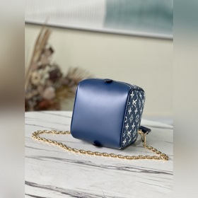 LV Модель： M59611 Джинсовый синий Сумка SQUARE Дизайн вдохновлен