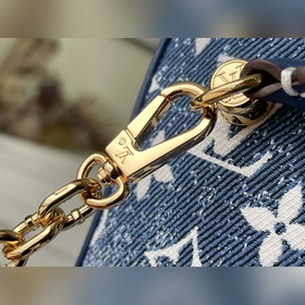 LV Модель： M59611 Джинсовый синий Сумка SQUARE Дизайн вдохновлен