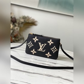 LV Артикул： M80084 Сумка-почтет с тиснением и двойной застежкой-