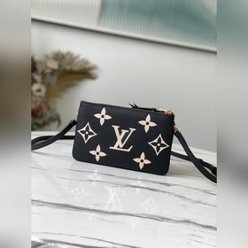 LV Артикул： M80084 Сумка-почтет с тиснением и двойной застежкой-