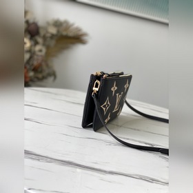 LV Артикул： M80084 Сумка-почтет с тиснением и двойной застежкой-