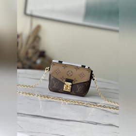 LV Модель： M80312 Мини-сумка с цепочкой и желтыми цветами Компак