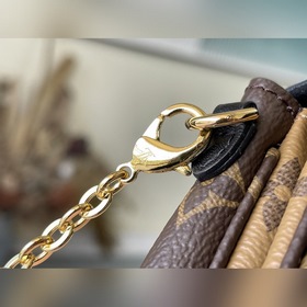 LV Модель： M80312 Мини-сумка с цепочкой и желтыми цветами Компак