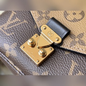 LV Модель： M80312 Мини-сумка с цепочкой и желтыми цветами Компак