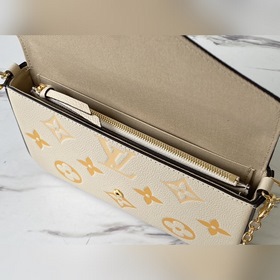 LV Артикул： M80498 Желтый Félicie Pochette сумка на цепочке Мягк