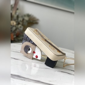 LV Артикул： M80498 Желтый Félicie Pochette сумка на цепочке Мягк