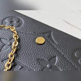 LV Артикул： M80697 Сумка Pochette Félicie с леопардовым принтом 