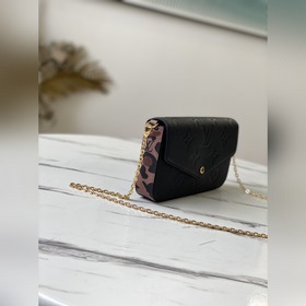 LV Артикул： M80697 Сумка Pochette Félicie с леопардовым принтом 