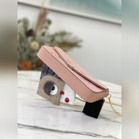 LV Артикул： M80498 Félicie Pochette сумка на цепочке Мягкая кожа