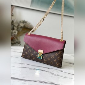 LV Модель： M41201 Фиолетовая сумка с цепочкой Уникальный дизайн