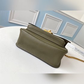LV « » Артикул： M57067 Каки-зеленый «Lockme Chain» Маленькая сумк