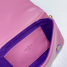 LV Артикул： M80745 Pochette Coussin Сумка на цепочке Мягкая текс