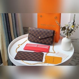 LV FELICIE Большая сумка Модель M61276 Элегантная и роскошная сум
