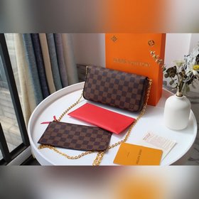 LV FELICIE Большая сумка Модель M61276 Элегантная и роскошная сум