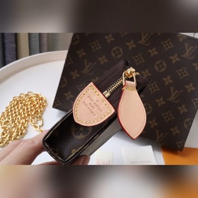 LV Средняя сумка Артикул： M47543 Двойная сумка на цепочке Эта н