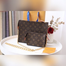 LV Средняя сумка Артикул： M47543 Двойная сумка на цепочке Эта н