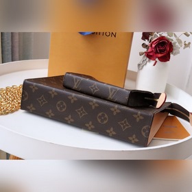 LV Средняя сумка Артикул： M47543 Двойная сумка на цепочке Эта н