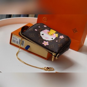 LV Мини-сумочка для аксессуаров Артикул： M58009 Пикачу Независи