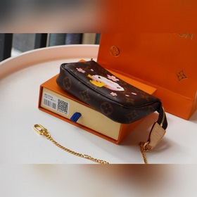 LV Мини-сумочка для аксессуаров Артикул： M58009 Пикачу Независи