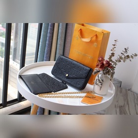 LV сумка POCHETTE FELICIE Артикул： M64065 Элегантная и компактн