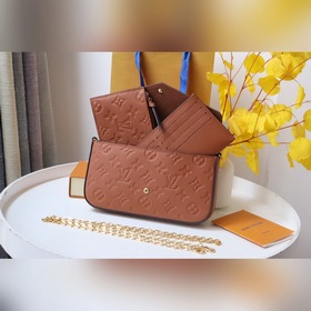 LV Сумка с цепочкой Артикул： m68697  Сумка на цепочке из кожи 