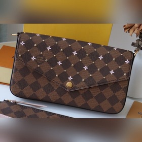 LV Большая сумка Артикул： M60474 Сумка Felicie — элегантная и ро