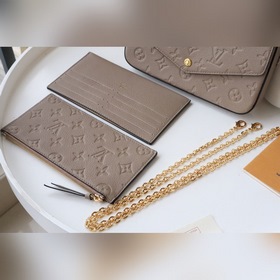 LV Артикул： M68697 Серый POCHETTE FéLICIE сумка на цепочке Сум