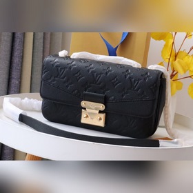 LV Модель： M46200 Сумка Marceau из кожи первого слоя с цепочкой