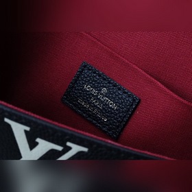 LV модель M69977 сумка с цепочкой из кожи с принтом. Конструкция 