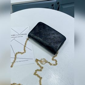 LV Pochette Coussin сумка на цепочке Артикул： m80742 Черный Мяг